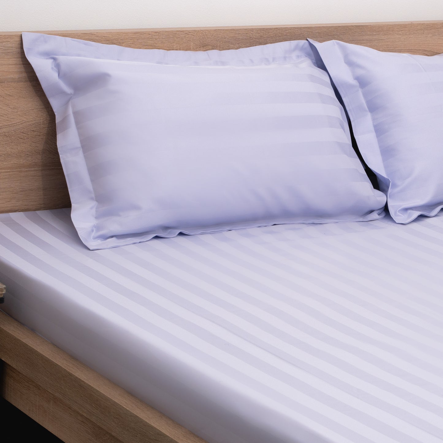 Stripe Comfort Bedsheet Set - Pastel Lavender