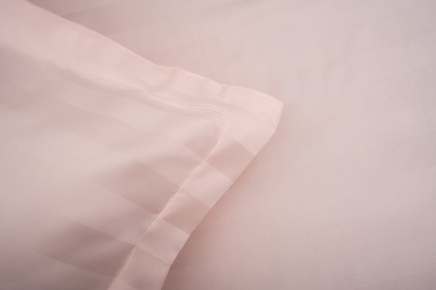 Stripe Comfort Bedsheet Set - Pastel Peach