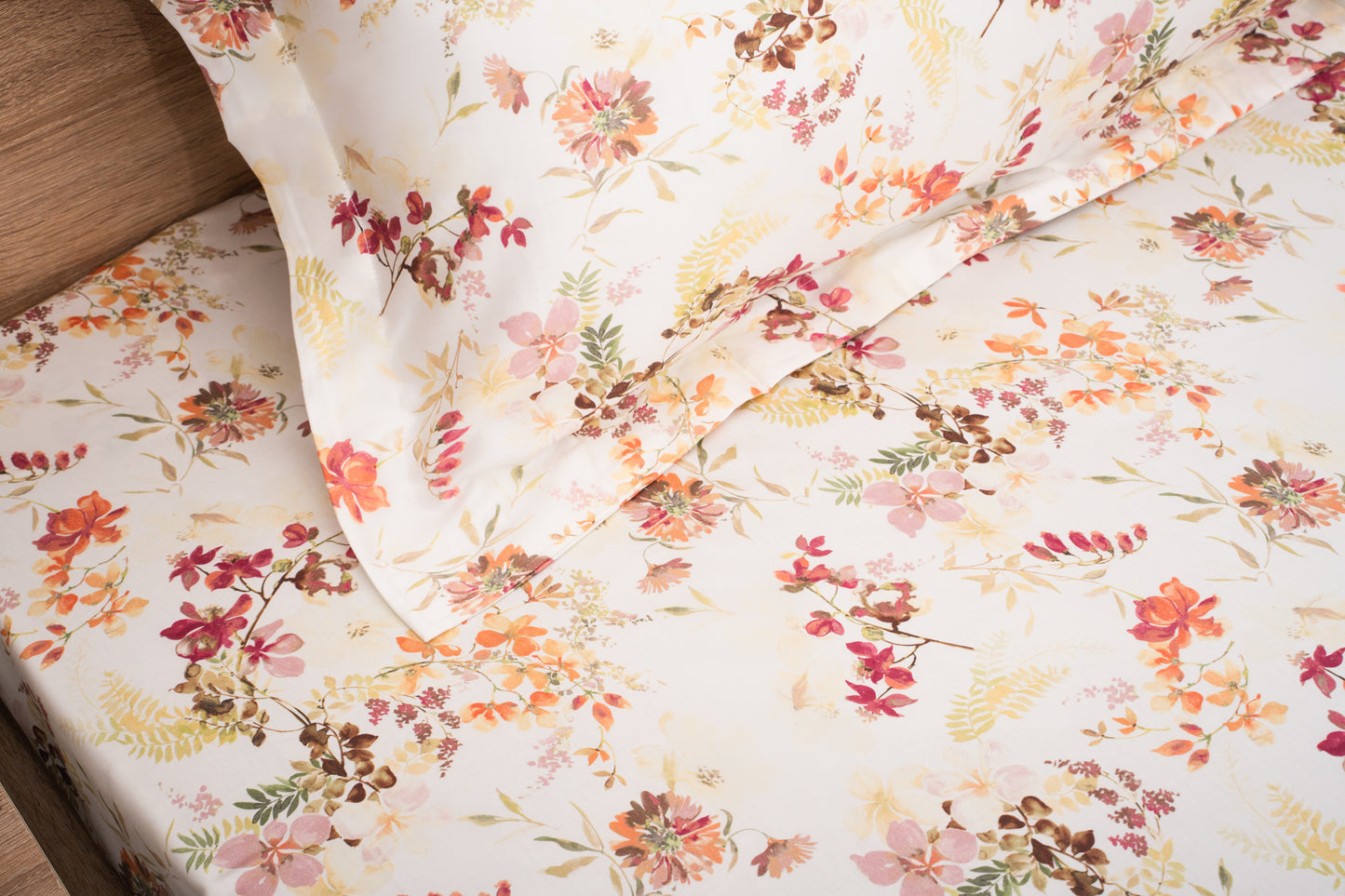 Garden Weave Bedsheet Set - Floral Print