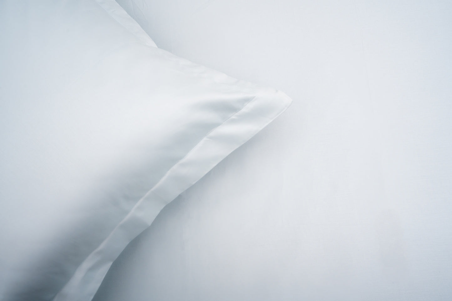 OpalSatin Bedsheet Set - Light Silver Blue