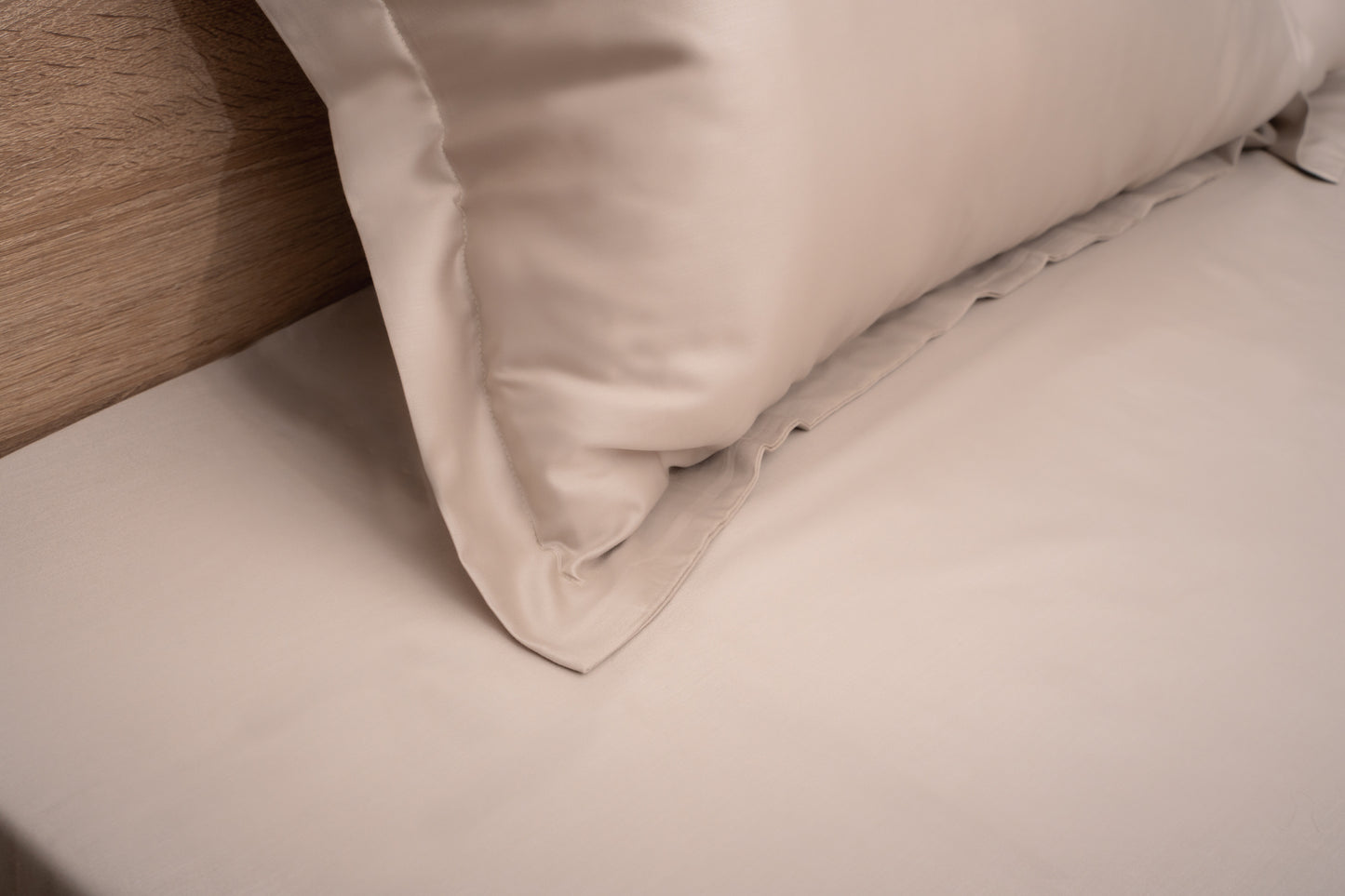 OpalSatin Bedsheet Set - Warm Beige